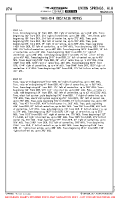 07A Franklin TAKE-OFF OBSTACLE NOTES Chart