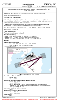 CYTZ Billy Bishop Toronto City CONSTRUCTION ACTIVITIES A (TEMP) Chart