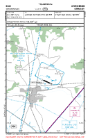 EDAK Grossenhain VFR APPROACH CHART Chart
