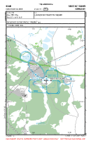 EDAN Neustadt-Glewe VFR APPROACH CHART Chart