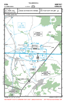 EDBA Alkersleben VFR APPROACH CHART Chart