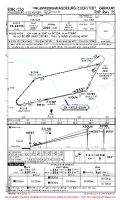 EDBC Magdeburg/Cochstedt RNP RWY 25 Chart