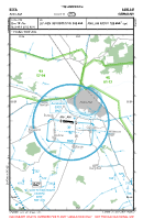 EDCA Anklam VFR APPROACH CHART Chart