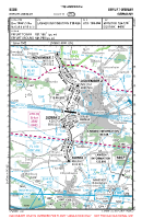 EDDE Erfurt-Weimar VFR APPROACH CHART Chart