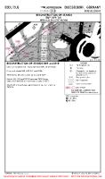 EDDL Duesseldorf RECONSTRUCTION OF STANDS (TEMP) Chart