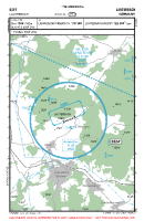 EDFT Lauterbach VFR APPROACH CHART Chart
