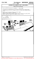 EDJA Memmingen CONSTRUCTION WORKS ON TWY N AND APRON 1 (TEMP) Chart