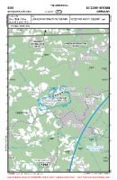 EDKI Betzdorf-Kirchen VFR APPROACH CHART Chart
