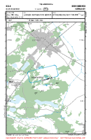 EDLB Borkenberge VFR APPROACH CHART Chart