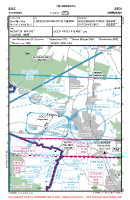 EDLG Asperden VFR APPROACH CHART Chart