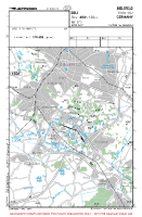 EDLI Bielefeld VFR APPROACH CHART Chart