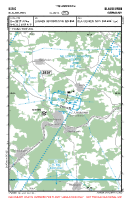 EDMC Blaubeuren VFR APPROACH CHART Chart