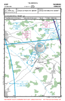 EDMP Vilsbiburg VFR APPROACH CHART Chart