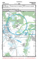 EDMQ Genderkingen VFR APPROACH CHART Chart