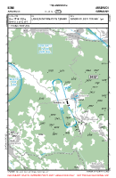 EDNB Arnbruck VFR APPROACH CHART Chart