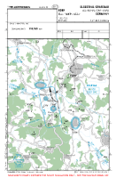 EDNF Elsenthal-Grafenau VFR APPROACH CHART Chart