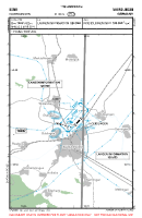 EDNO Noerdlingen VFR APPROACH CHART Chart