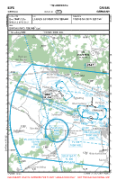 EDPG Griesau VFR APPROACH CHART Chart
