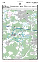 EDPH Schwabach-Buechenbach VFR APPROACH CHART Chart