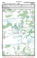 EDPW Thalmaessing-Waizenhofen VFR APPROACH CHART Chart