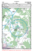 EDQE Burg Feuerstein VFR APPROACH CHART Chart