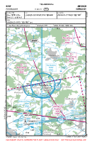 EDQF Petersdorf VFR APPROACH CHART Chart