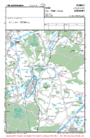 EDQZ Zipser Berg VFR APPROACH CHART Chart