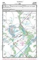 EDRB Bitburg VFR APPROACH CHART Chart