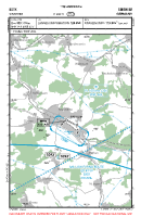 EDTK Sinsheim VFR APPROACH CHART Chart