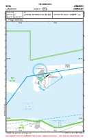 EDWL Langeoog VFR APPROACH CHART Chart