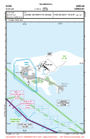 EDWR Borkum VFR APPROACH CHART Chart