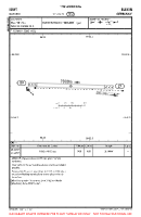 EDWT Blexen VFR AERODROME CHART Chart