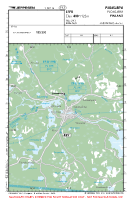 EFPU Pudasjarvi VFR APPROACH CHART Chart
