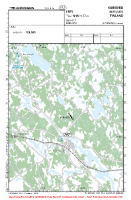 EFRV Kiuruvesi VFR APPROACH CHART Chart