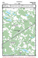EFSU Suomussalmi VFR APPROACH CHART Chart