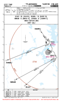 EFTP Pirkkala EVLIT, GEMKU, NEBAB & XORMU 1G RNAV DEPS (TEMP) Chart