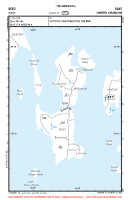 EGED Eday VFR APPROACH CHART Chart