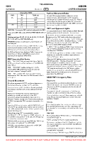 EGKK Gatwick VFR GENERAL AERODROME INFORMATION Chart