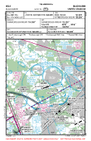EGLK Blackbushe VFR APPROACH CHART Chart