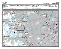 EGLL Heathrow VFR ARRIVAL/DEPARTURE Chart