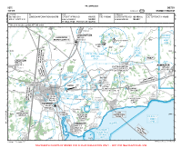 EGTE Exeter VFR APPROACH CHART Chart