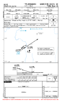 EGYE Barkston Heath SRA RWY 06 Chart