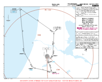 EHAM Schiphol BERGI 4E & 2F RNAV DEPS Chart