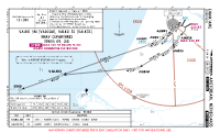 EHAM Schiphol VALKO 5M & 3S RNAV DEPS Chart
