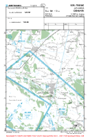 EK50 Sonder Felding/Vest VFR APPROACH CHART Chart