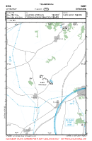 EKSA Ottestrup VFR APPROACH CHART Chart