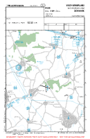 EKVH Vesthimmerland VFR APPROACH CHART Chart