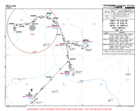 EPMO Modlin LIMVI, LOGDA & NEPOX 1W RNAV ARRS Chart