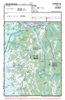 ESGS Nasinge VFR APPROACH CHART Chart