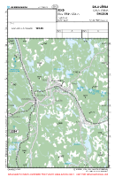 ESKD Dala-Jarna VFR APPROACH CHART Chart